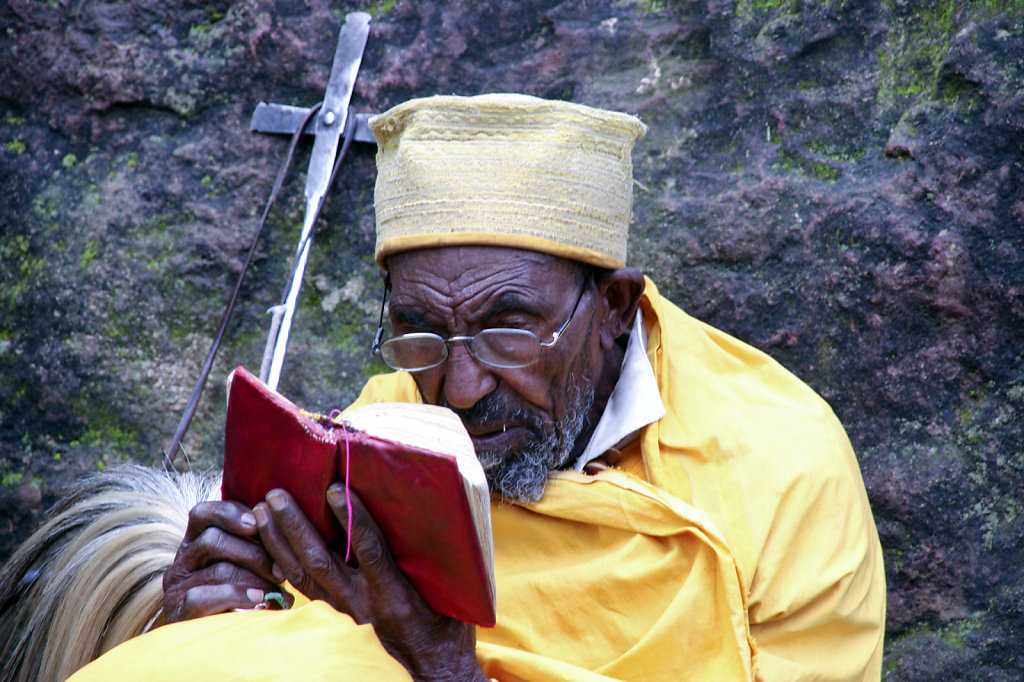 4. Ethiopie - Lalibela. Kluizenaar